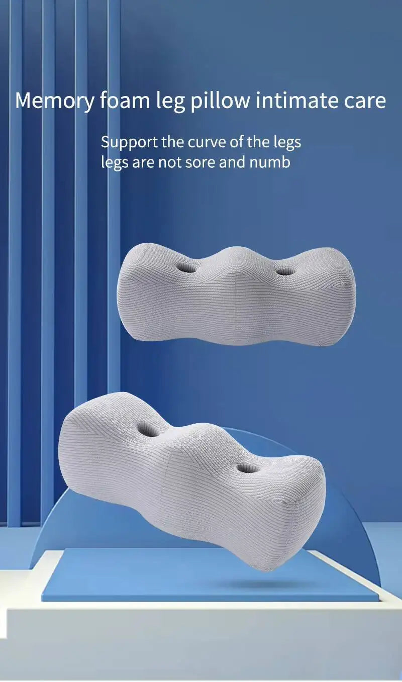 Wave-Shape Knee & Leg Elevation Pillow