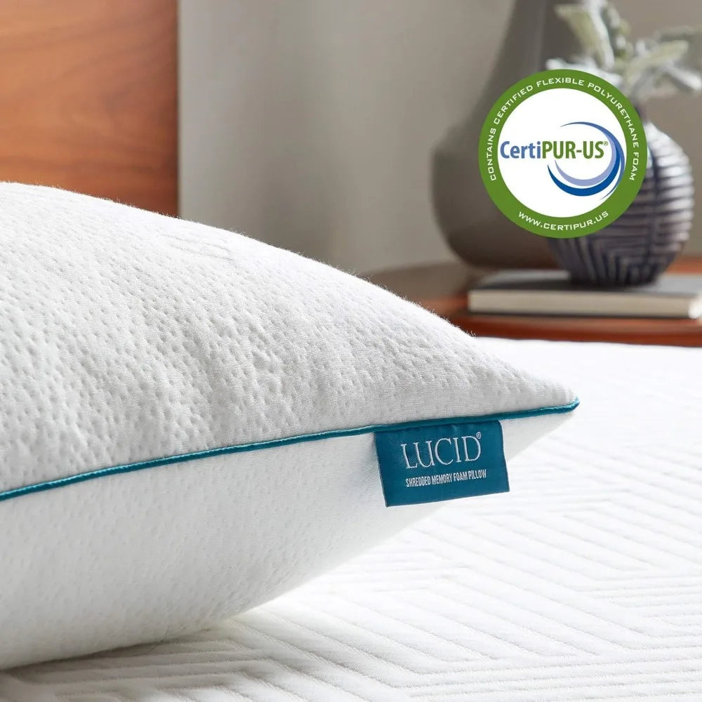 Premium Shredded Memory Foam Pillow