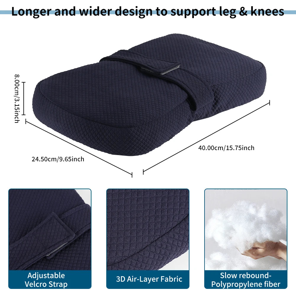 Knee & Leg Side-Sleeping Pillow