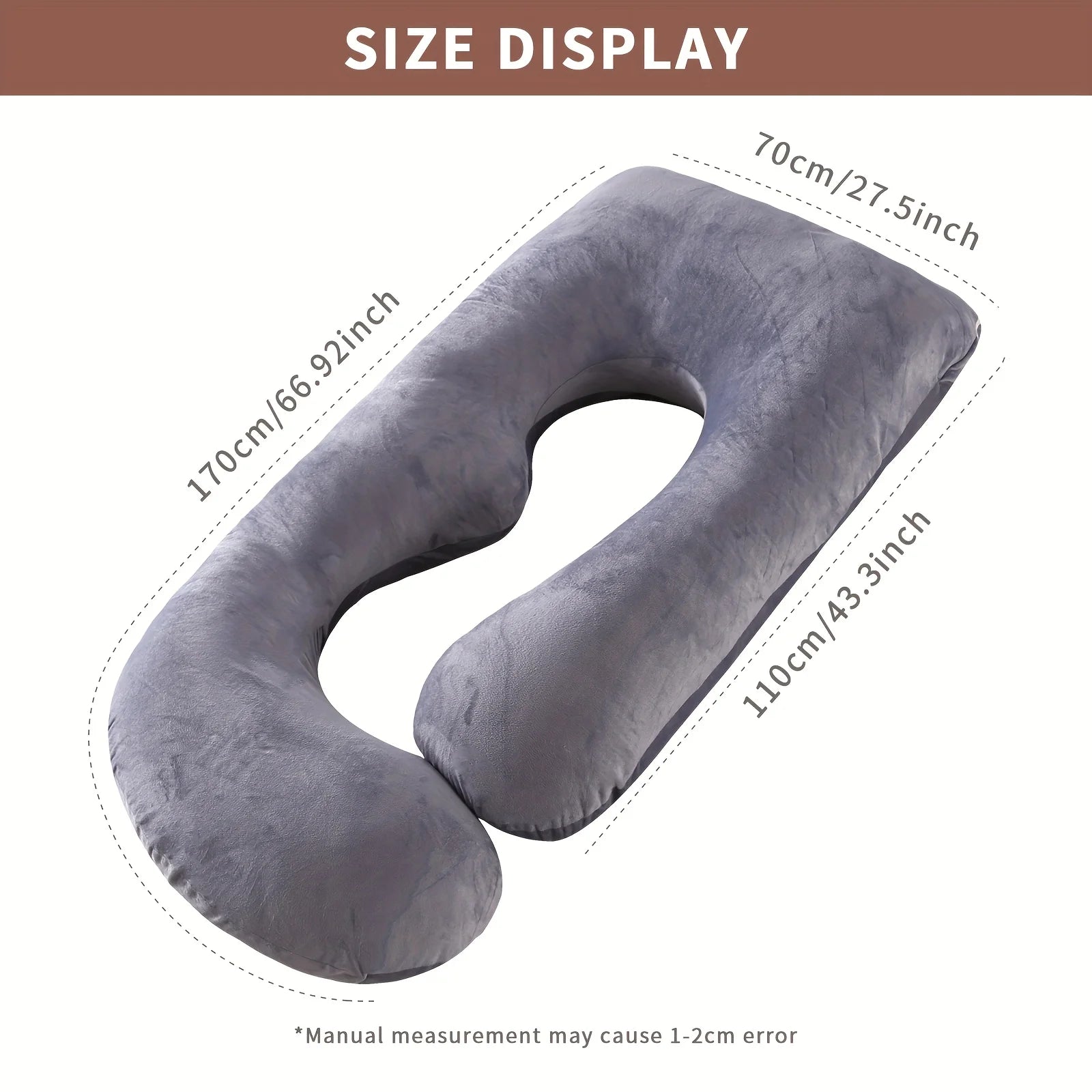 G-Shaped Maternity Pillow
