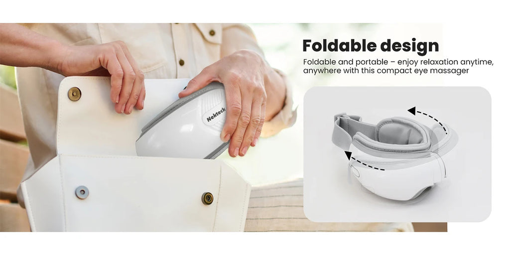 Heated Eye Massager with Bluetooth