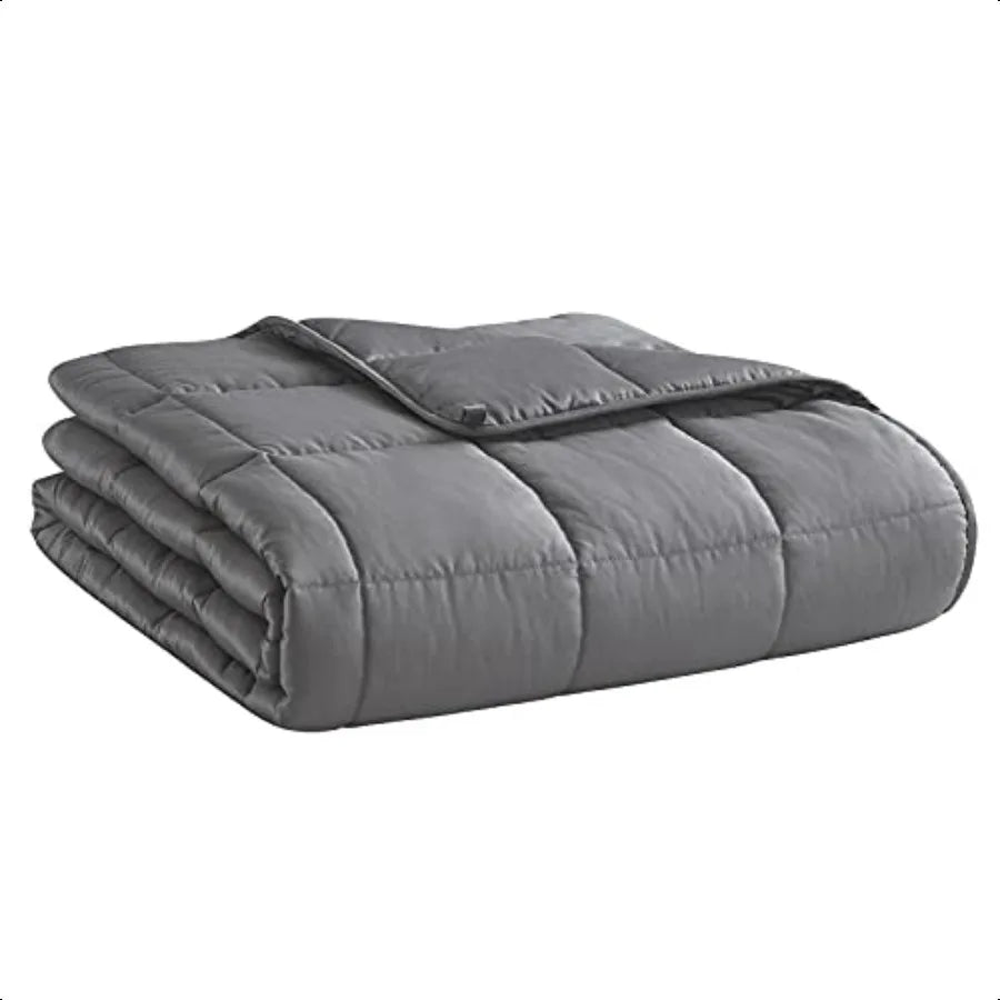 Dark Grey Weighted Blanket 15 lb