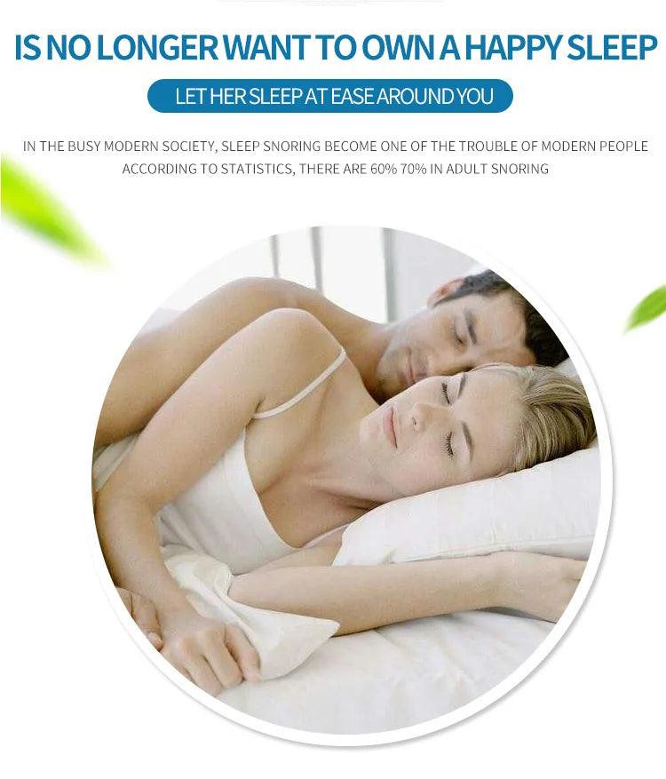 2-in-1 Anti-Snoring & Air Purifier Nose Clip