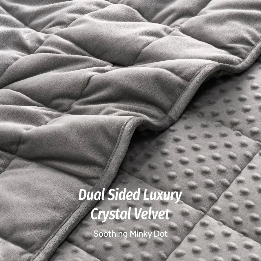 Minky Dot Weighted Blanket