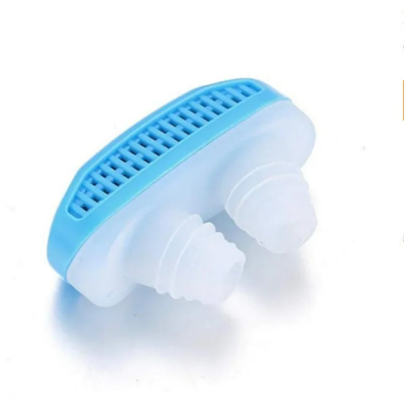2-in-1 Anti-Snoring & Air Purifier Nose Clip