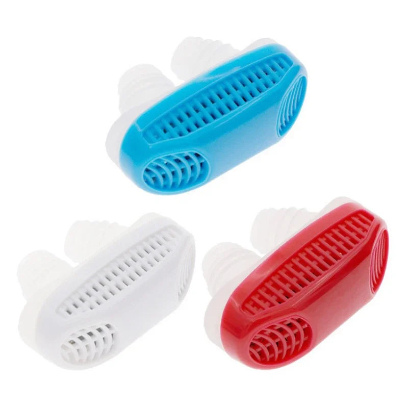 2-in-1 Anti-Snoring & Air Purifier Nose Clip