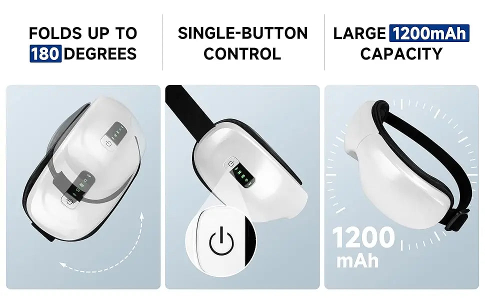 Heated Eye Mask with Bluetooth