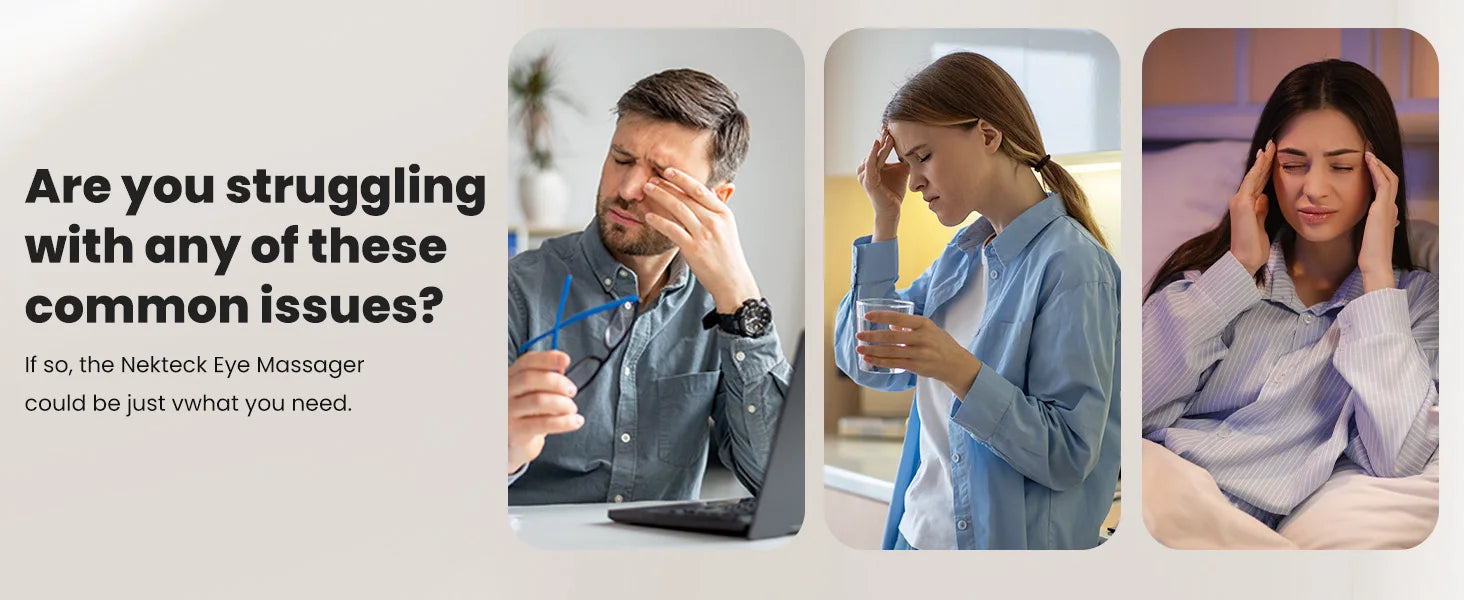 Heated Eye Massager with Bluetooth