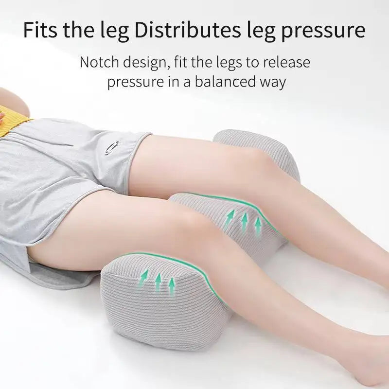 Wave-Shape Knee & Leg Elevation Pillow