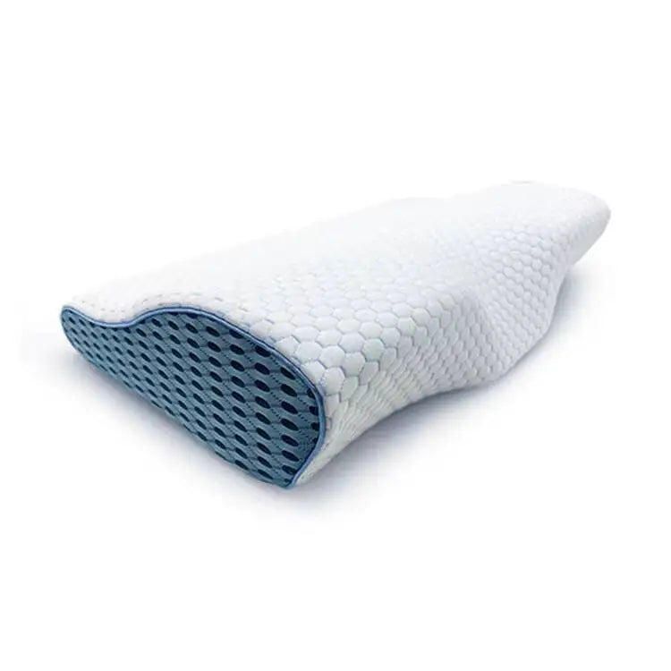 Wave-Shape Memory Foam Neck Pillow