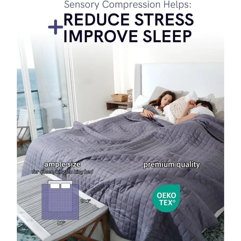 Adult King Weighted Blanket 30 lb