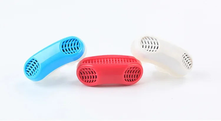2-in-1 Anti-Snoring & Air Purifier Nose Clip