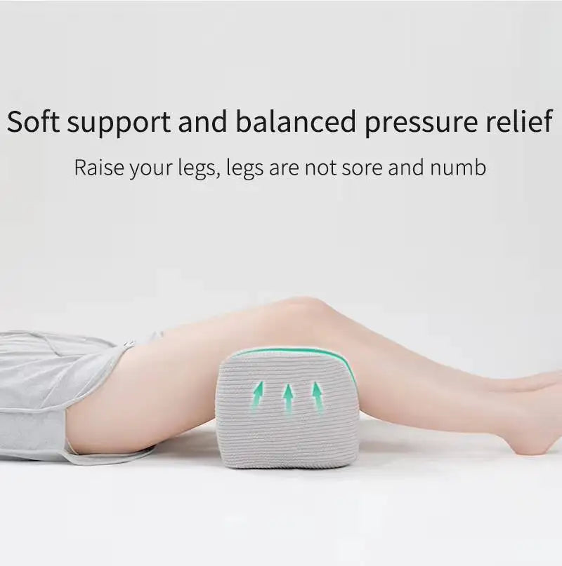 Wave-Shape Knee & Leg Elevation Pillow