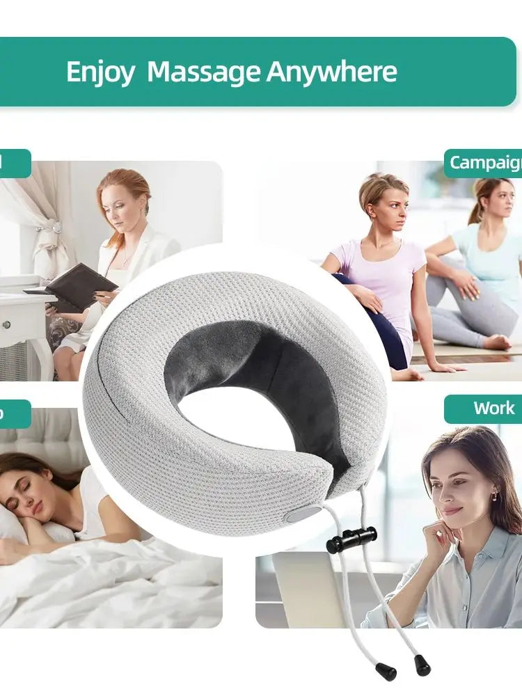 U-Shaped Massage Pillow