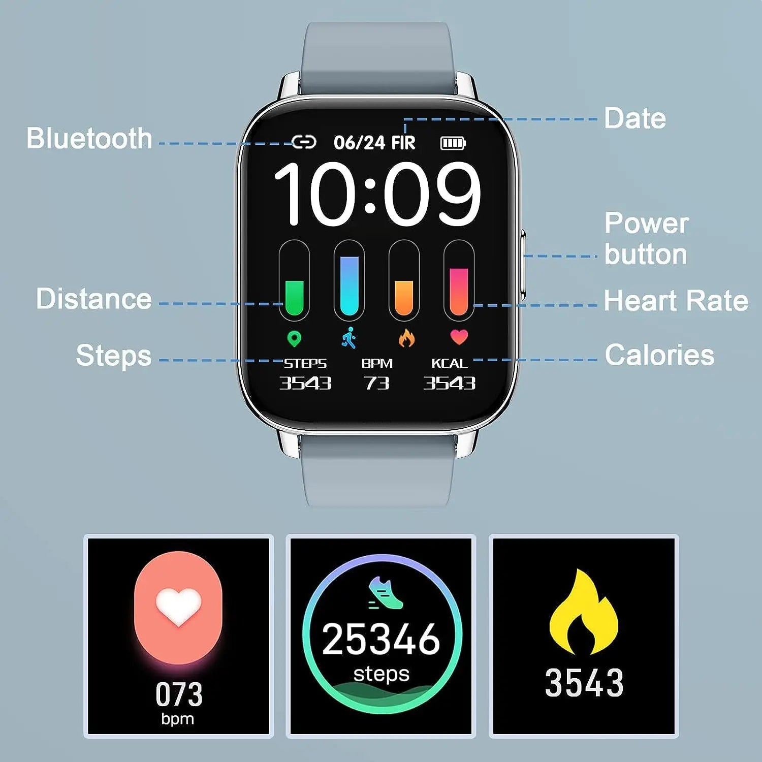 Nerunsa Smartwatch