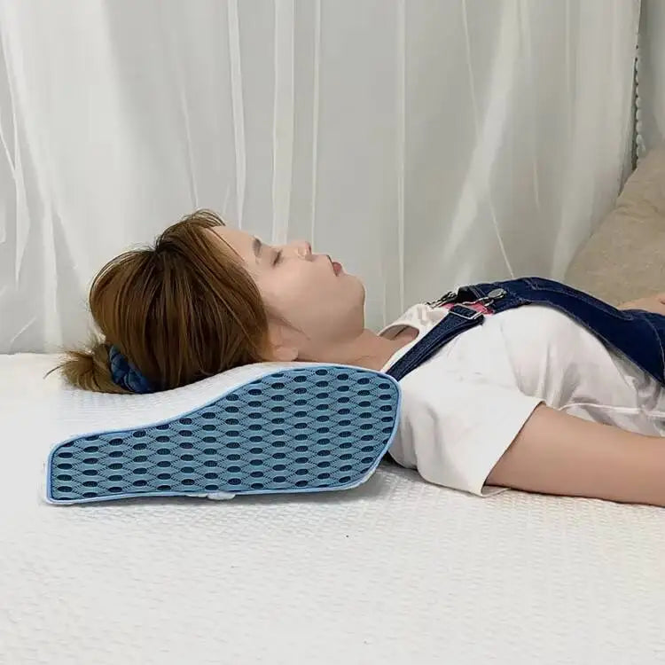 Wave-Shape Memory Foam Neck Pillow