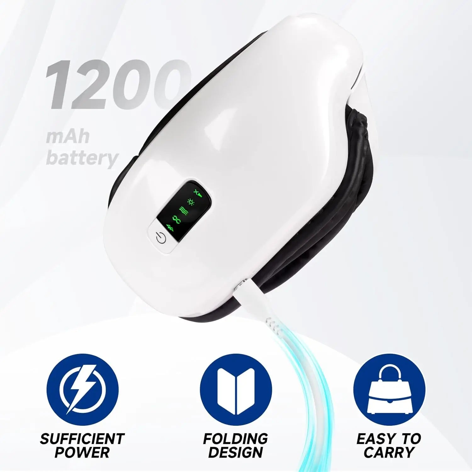 Heated Eye Mask with Bluetooth