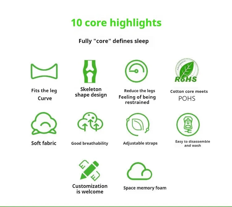 Orthopedic Knee & Leg Support Pillow