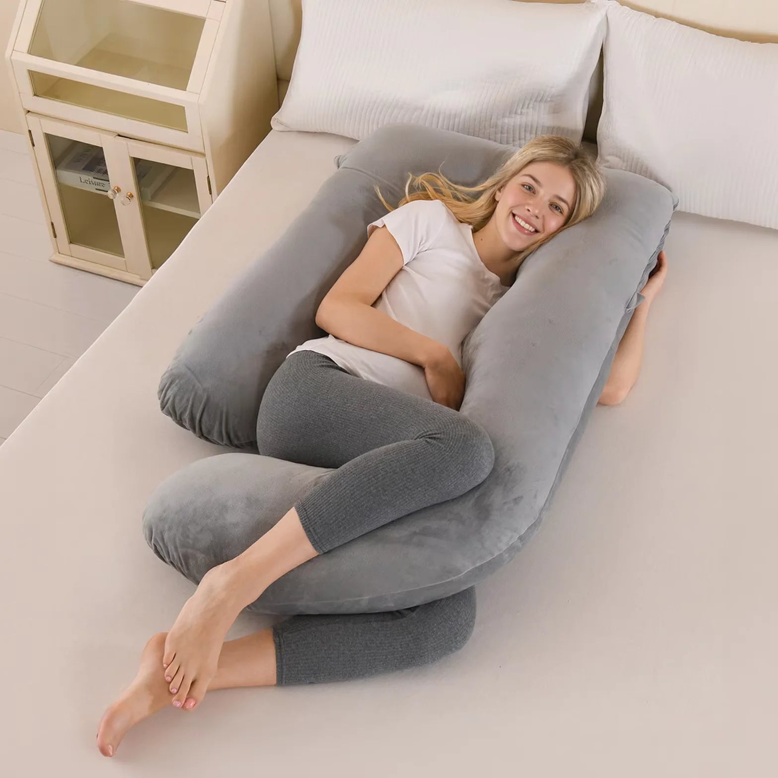 G-Shaped Maternity Pillow