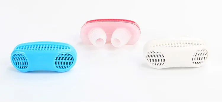 2-in-1 Anti-Snoring & Air Purifier Nose Clip